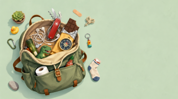 왓츠인마이백 (무인도 생존편)