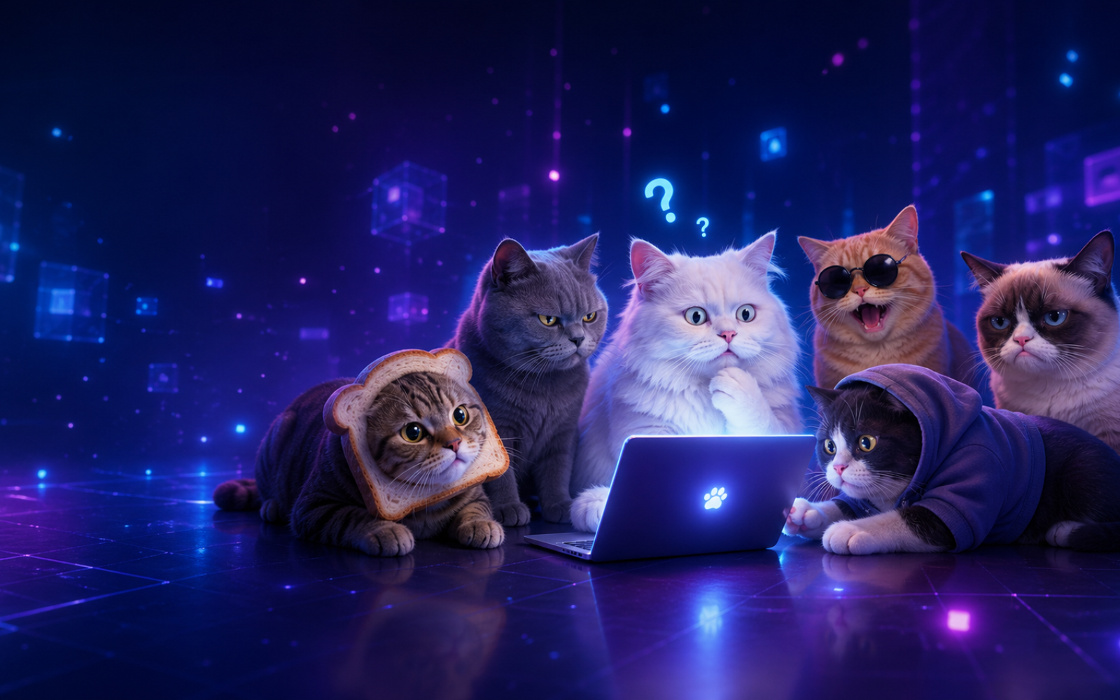 글로벌 고양이 밈 고사